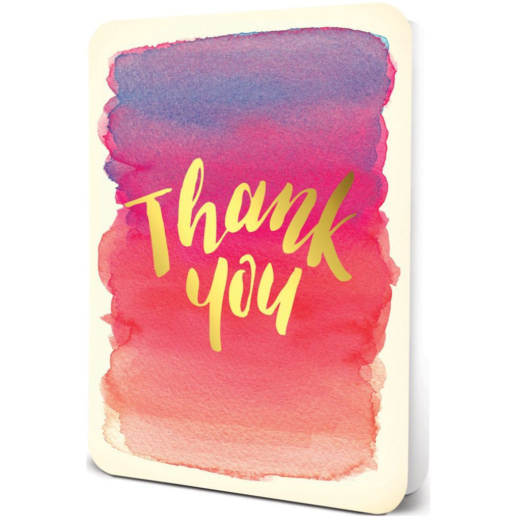 Foil Thank You Card