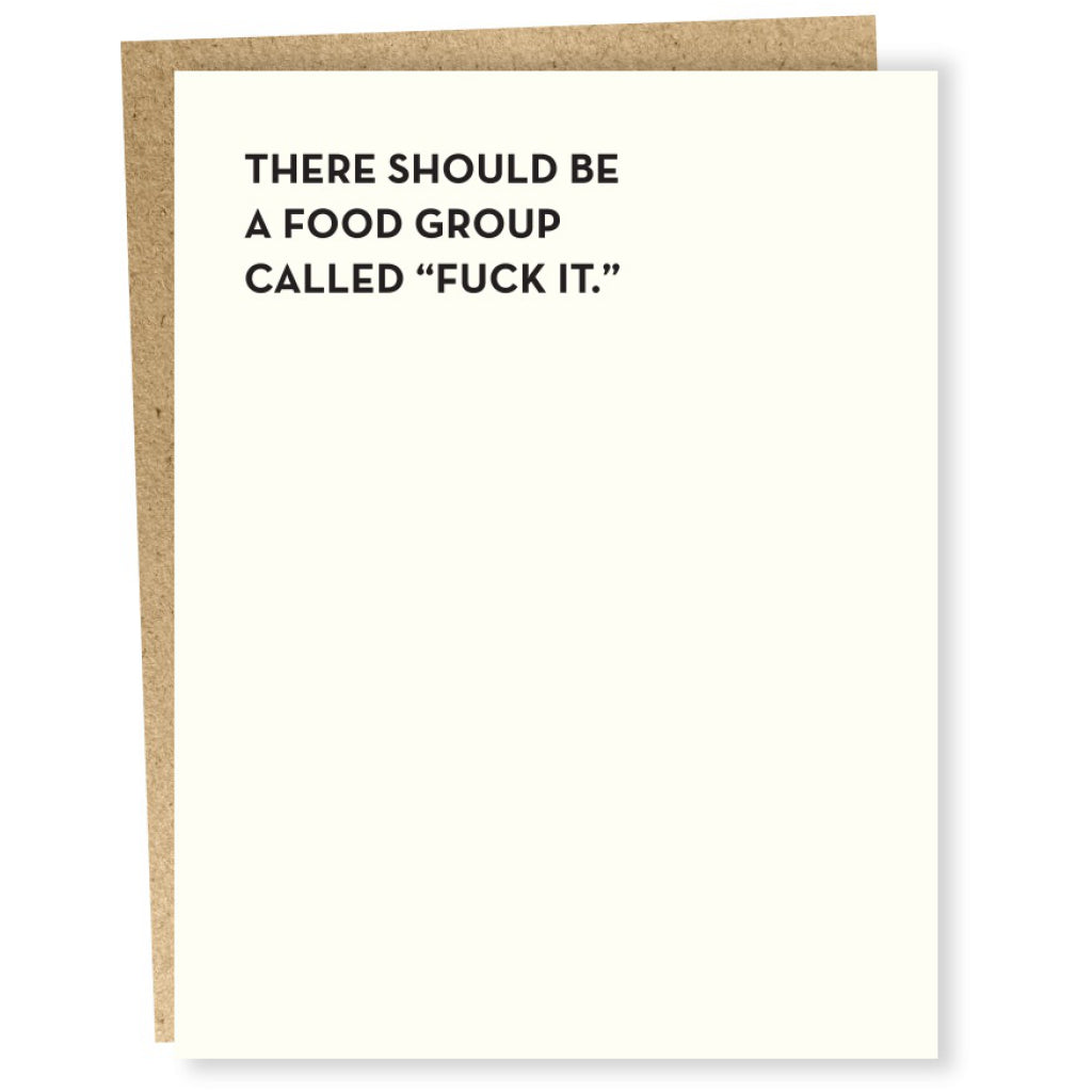 Food Group Card