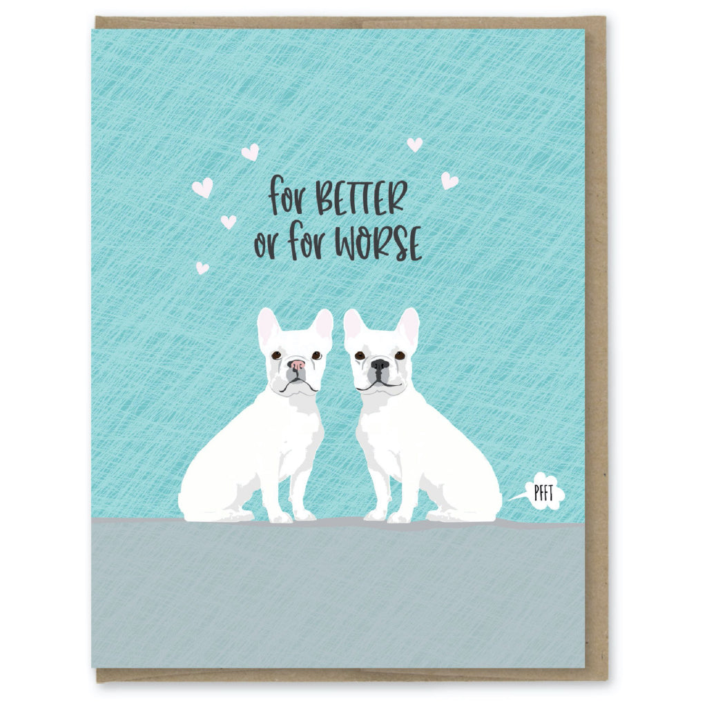 For Better Or Worse Wedding Card