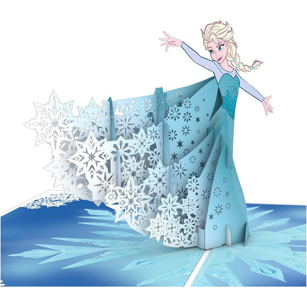Frozen Elsa 3D Pop Up Card