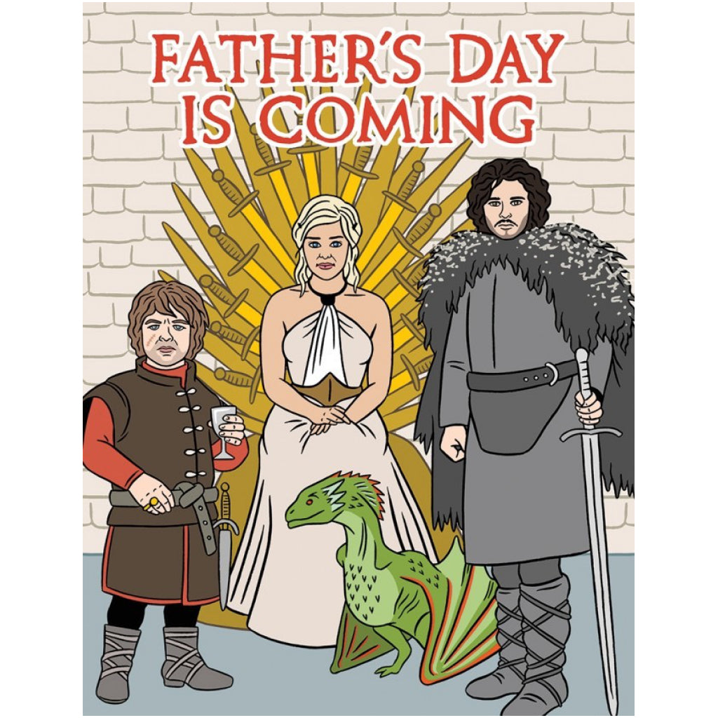 Game Of Thrones Father's Day Card