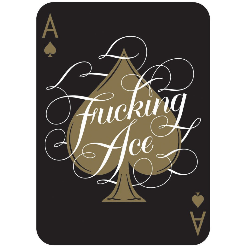 Ace of Game On, Bitches Playing Cards.