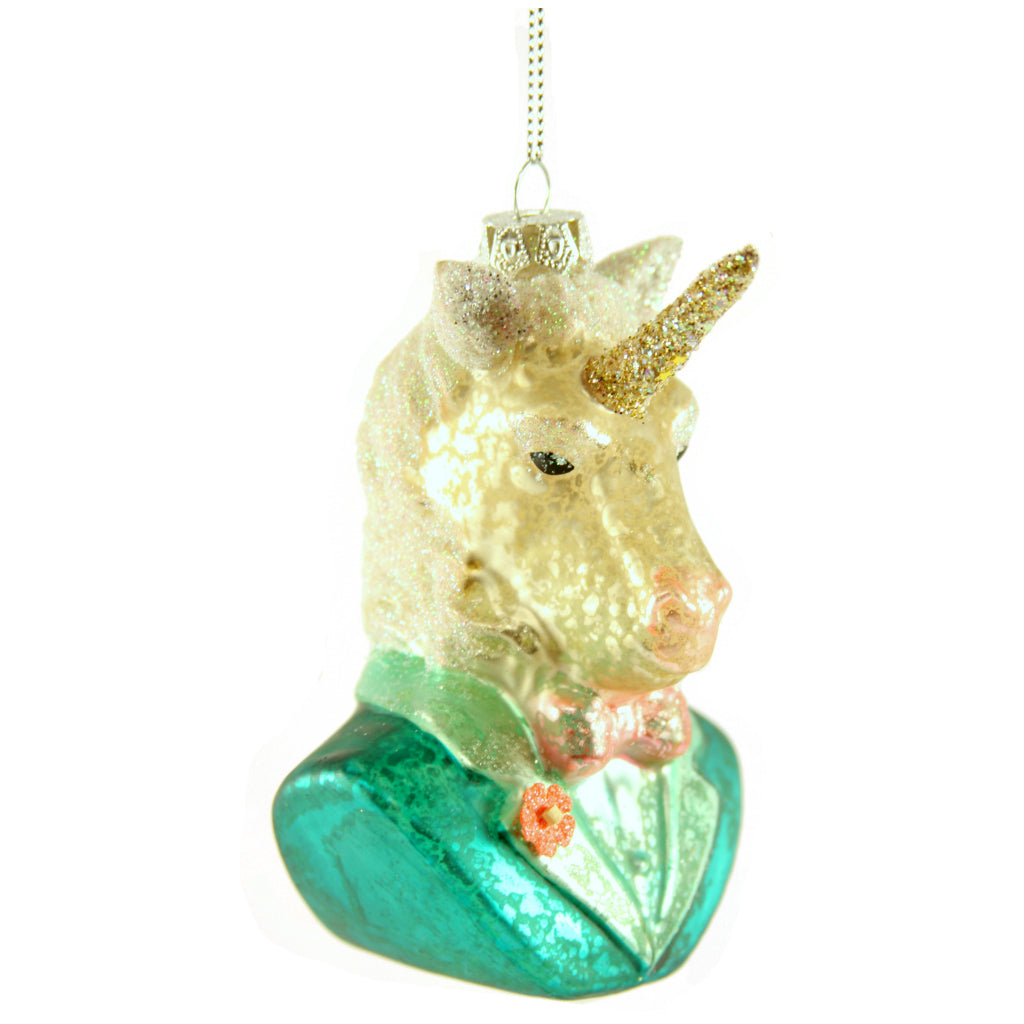 Gent Unicorn Ornament