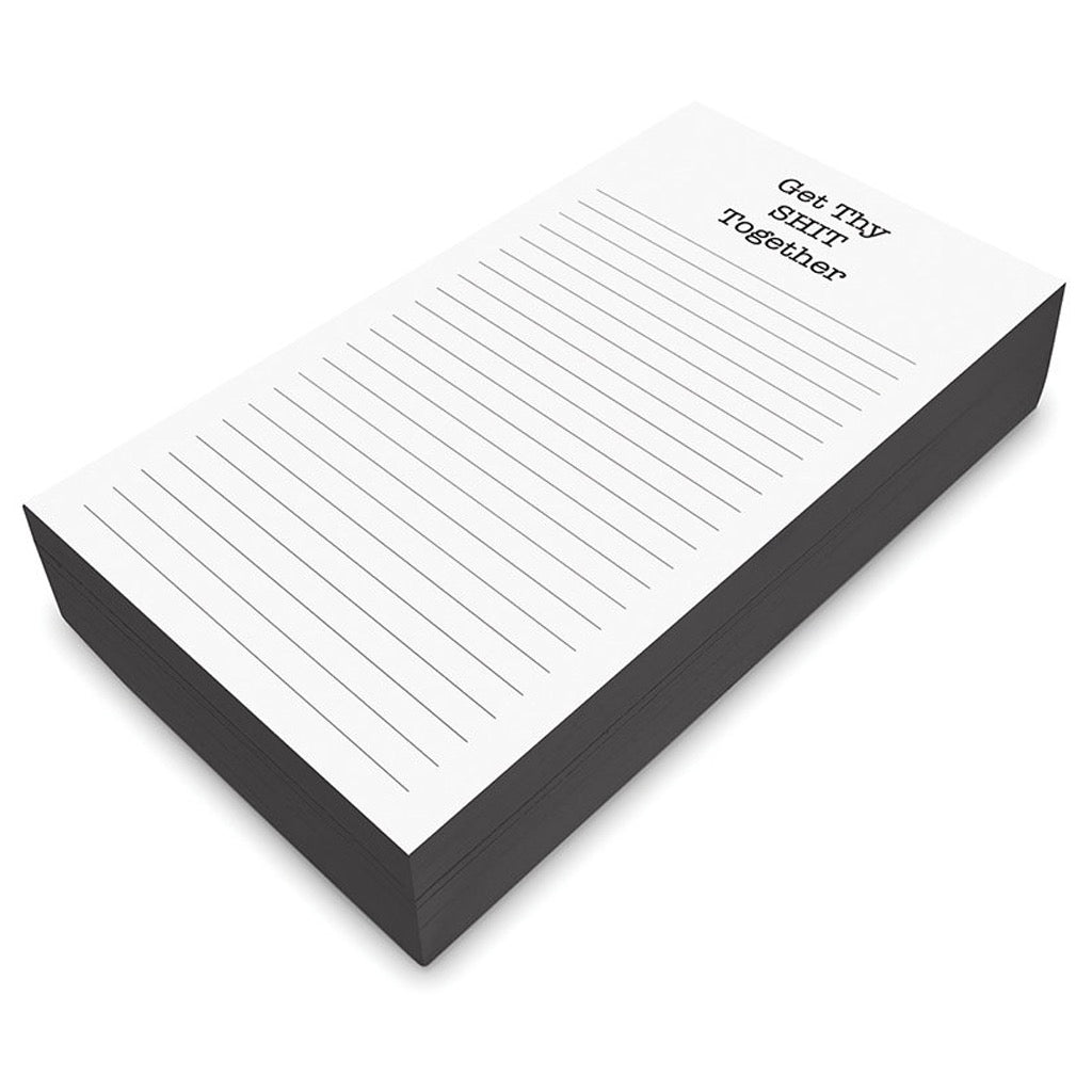 Get Thy Sh*t Together Chunky List Pad