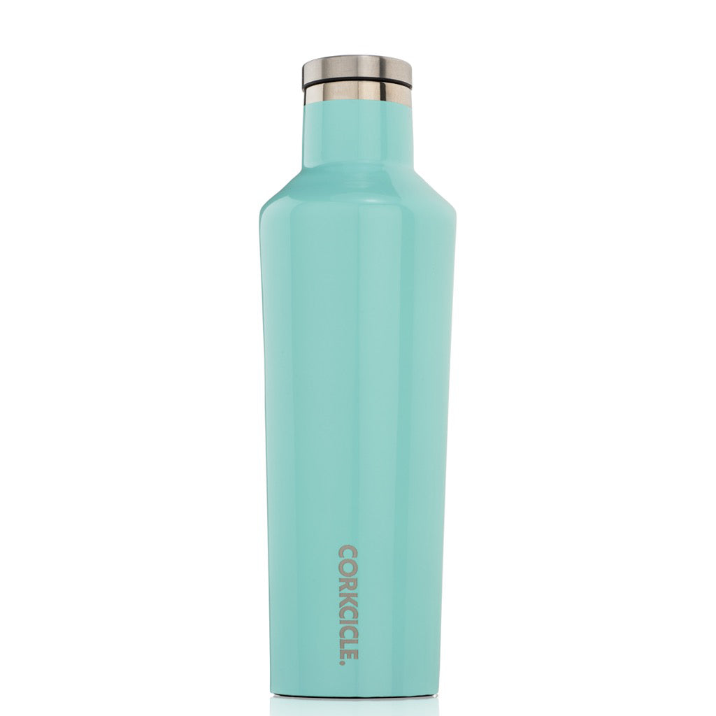 Gloss Turquoise Canteen 16oz