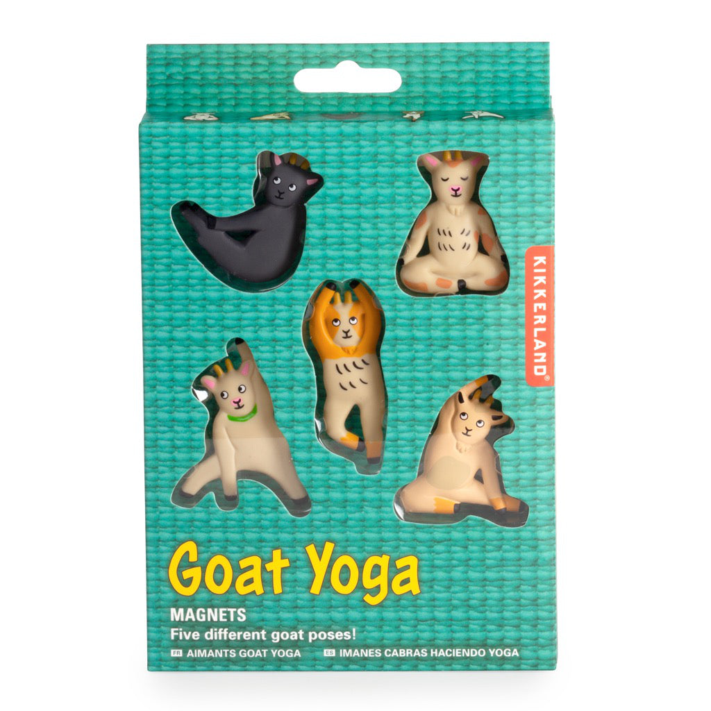 Goat Yoga Magnets Packaging