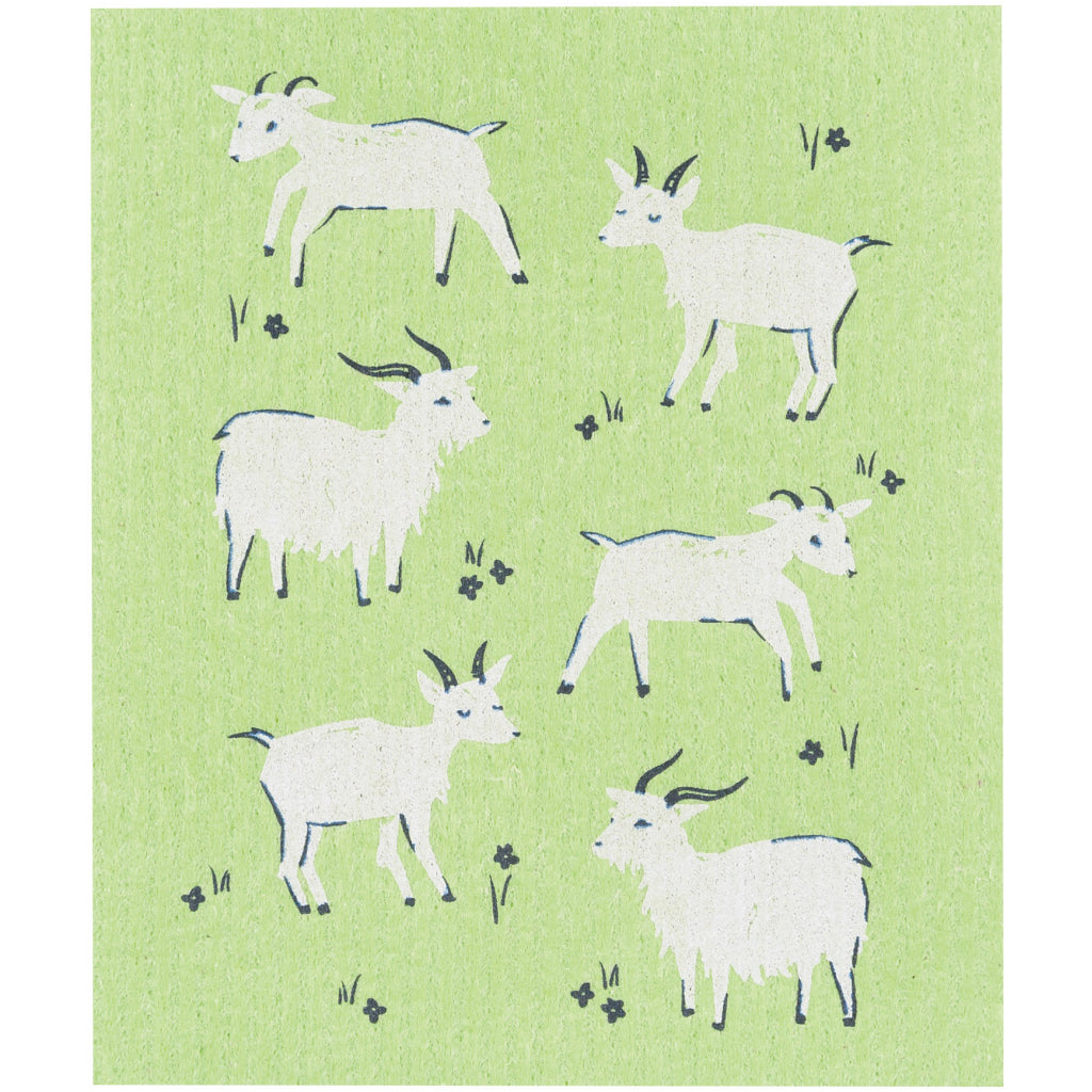 Goats Swedish Dishcloth