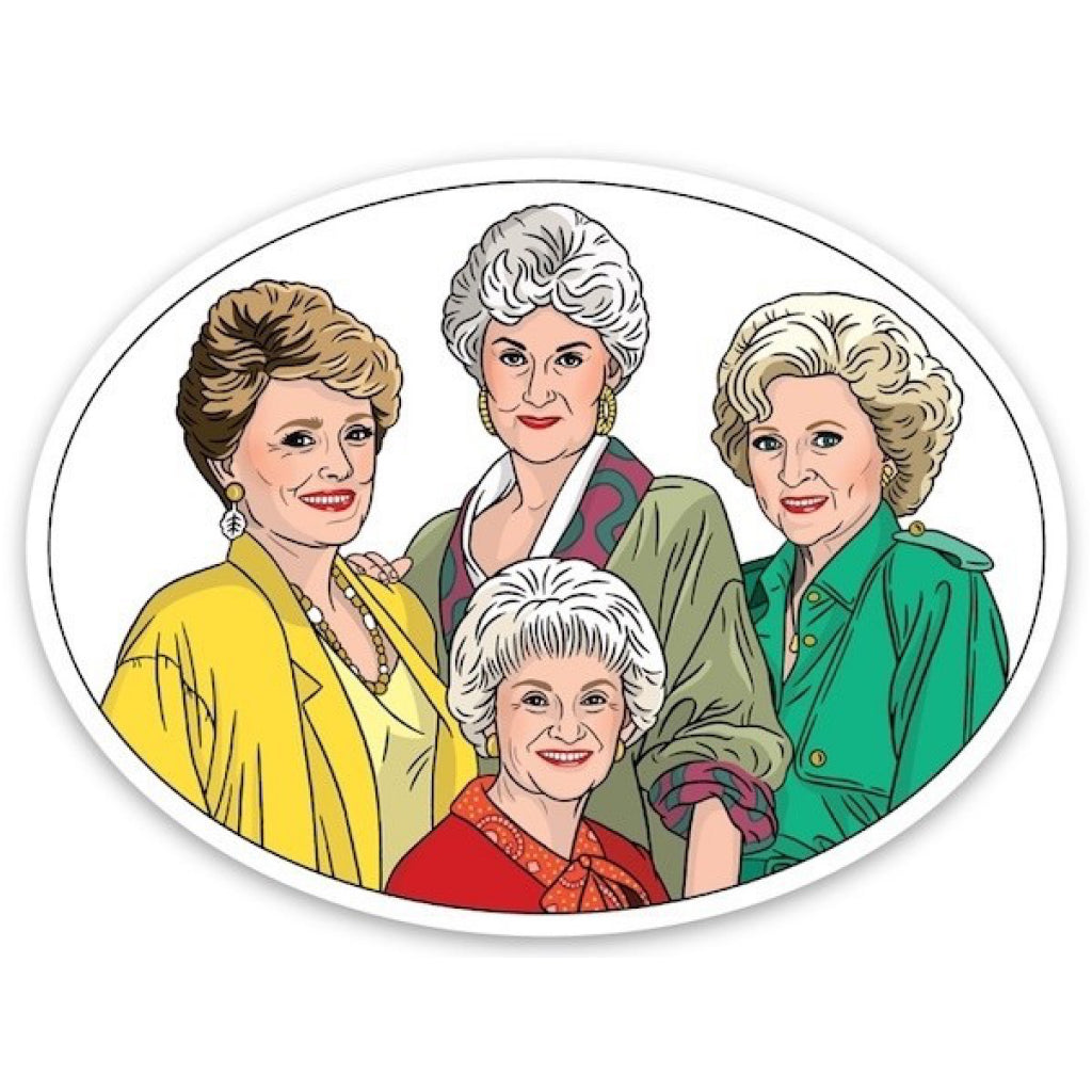 Golden Girls Cast Sticker