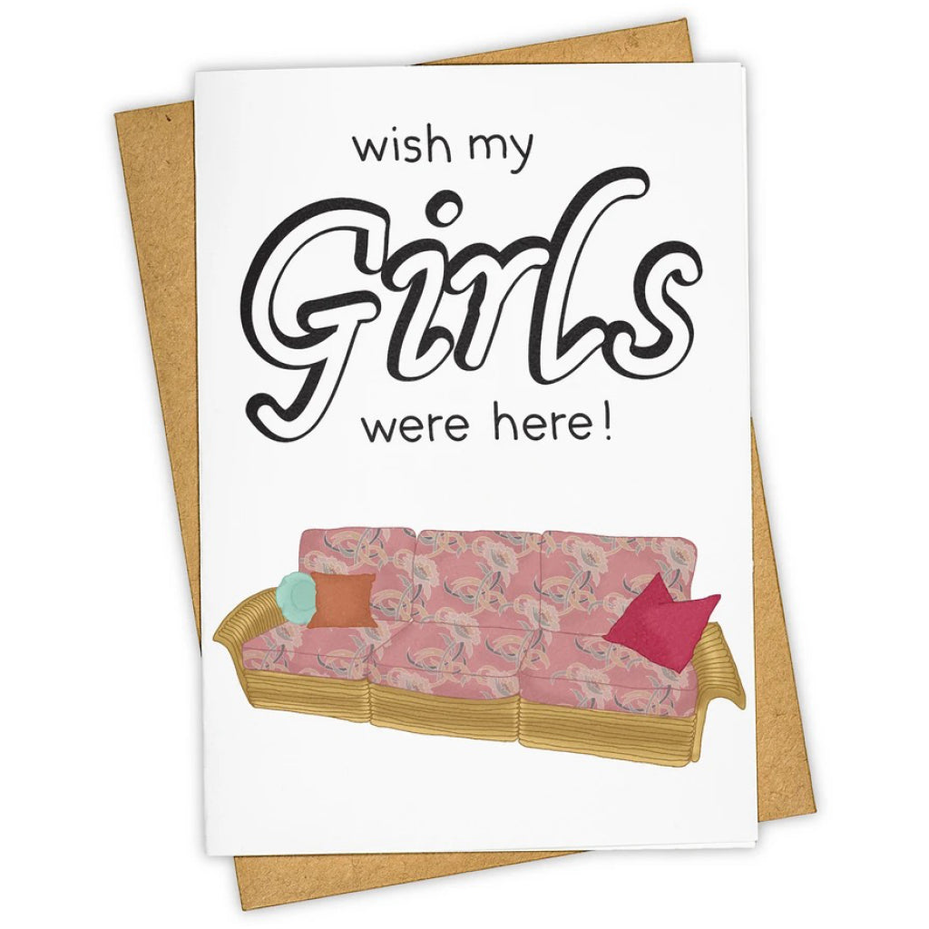 Golden Girls Couch Card