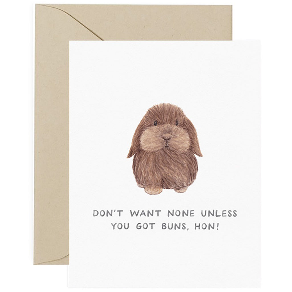 Got Buns Bunny Card