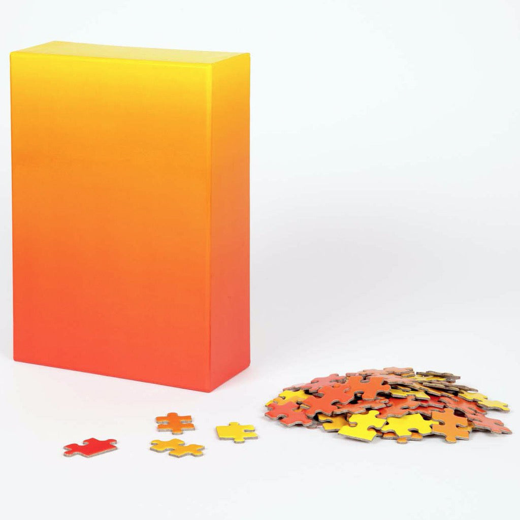 Gradient Puzzle – Red/Yellow Box