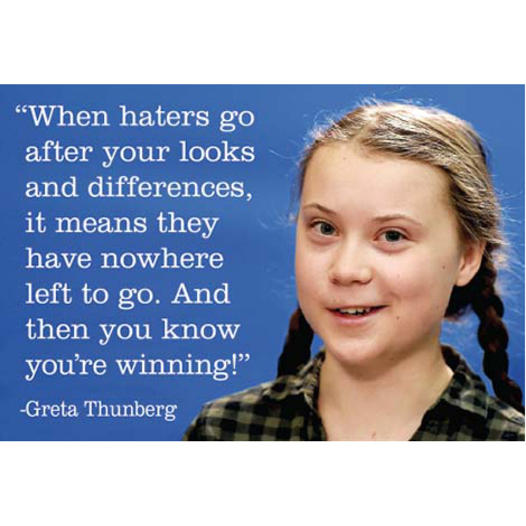 Greta Thunberg Magnet