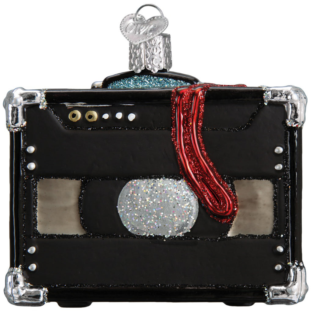 Back view of Guitar Amp Ornament.