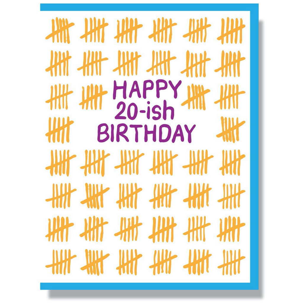 Happy 20-ish Birthday Card