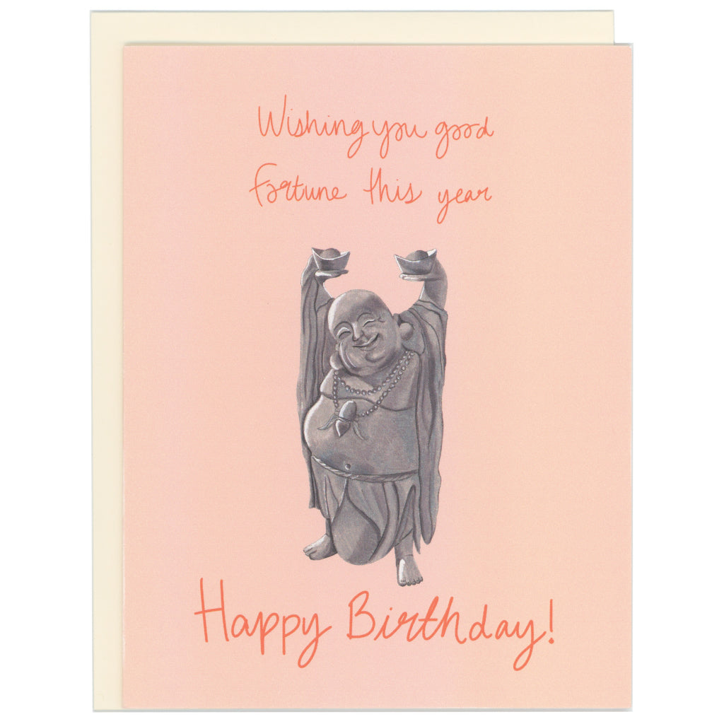 Happy Birthday Buddha Card
