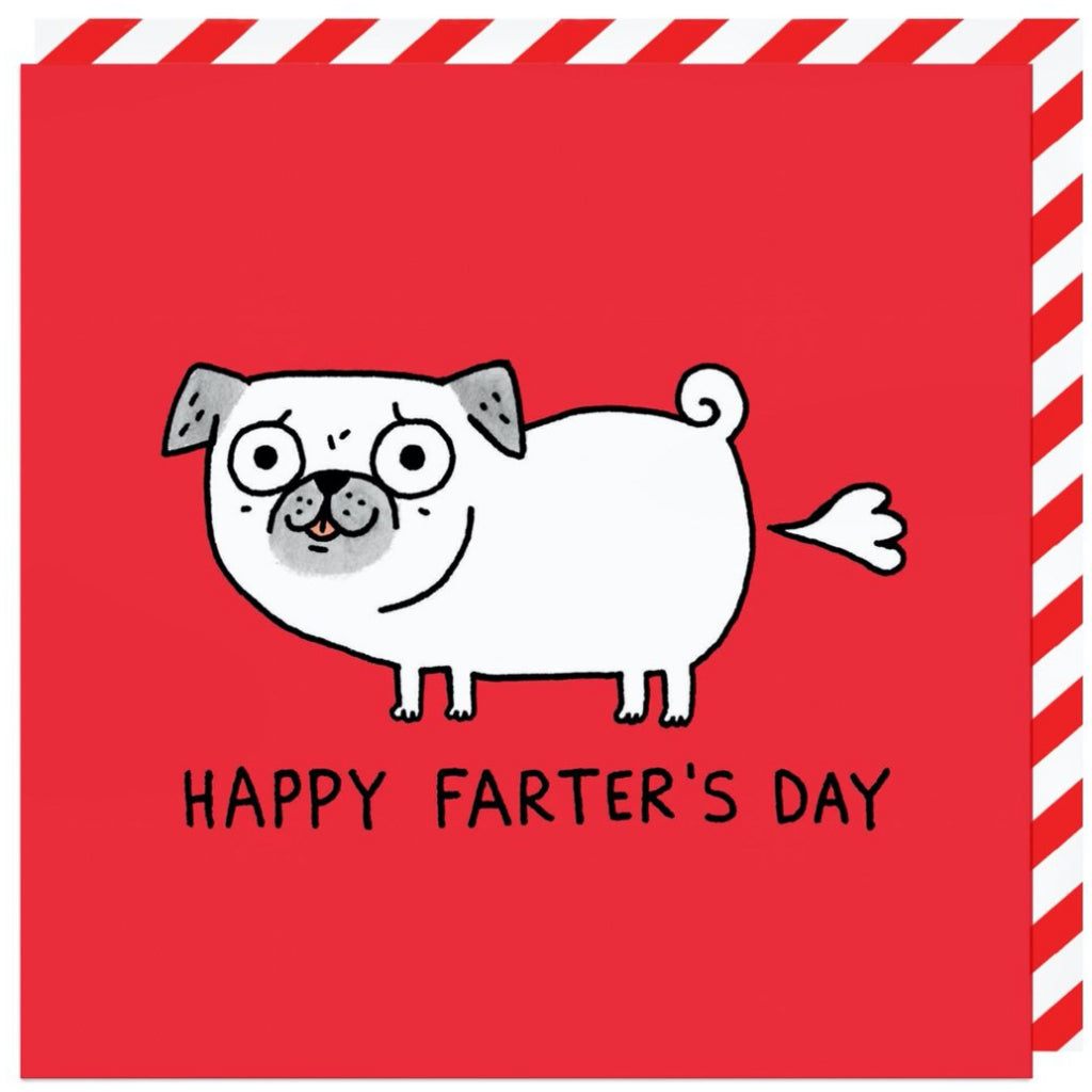 Happy Farter's Day Square Card