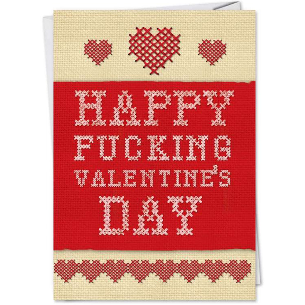 Happy Fucking Valentine's Day Card
