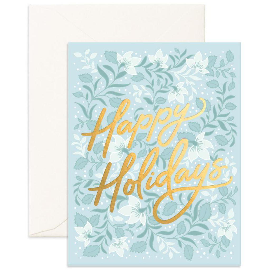 Happy Holidays Bohemia Card