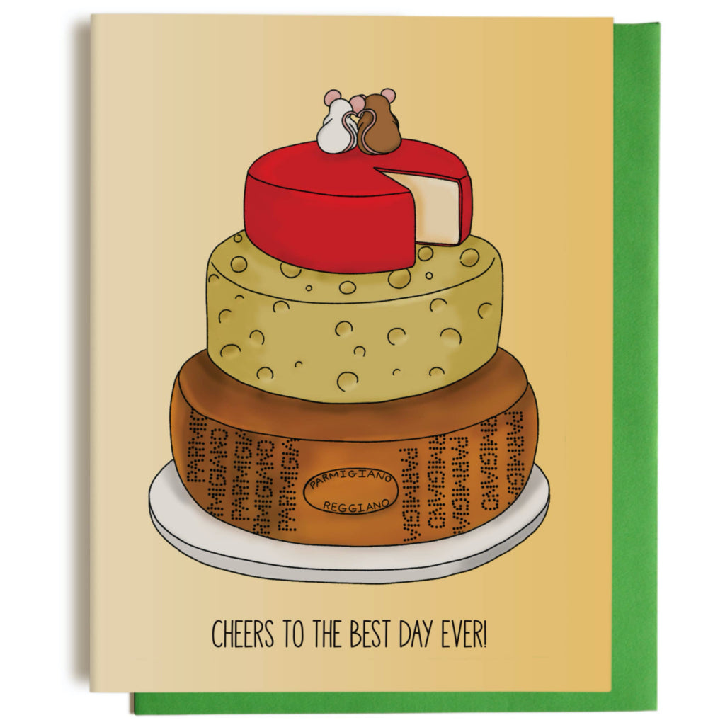 Happy Mice Wedding Card