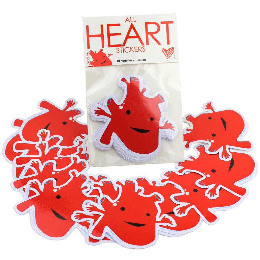 Heart Stickers Pack of 15
