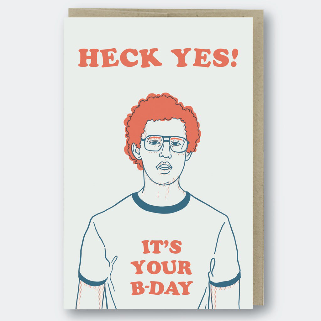 Heck Yes Napoleon Dynamite Card