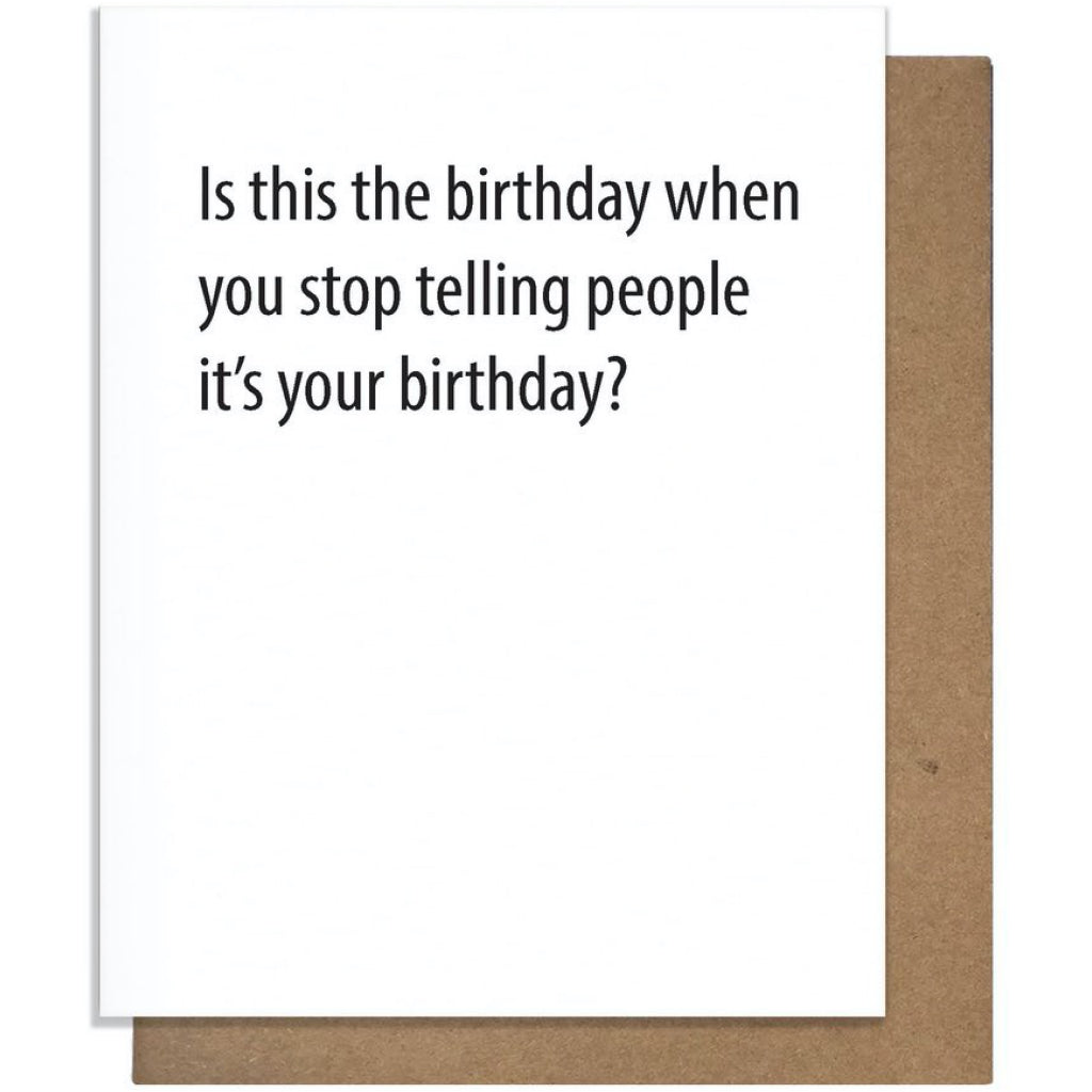 Hide Birthday Card