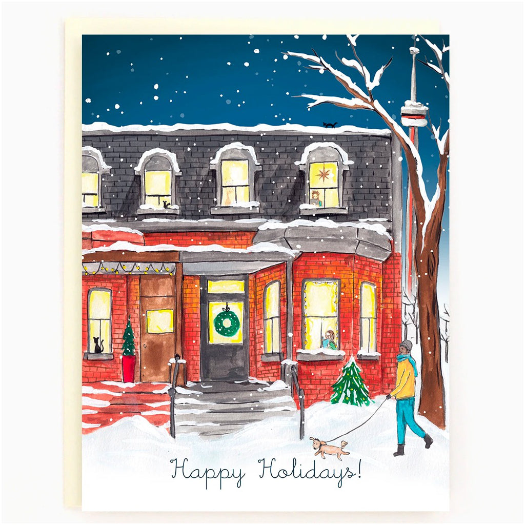 Historic Toronto Holiday Boxed Cards Draper street