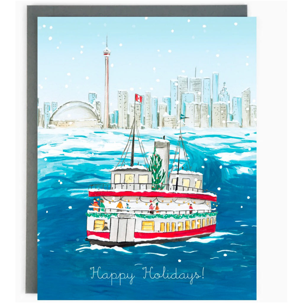 Historic Toronto Holiday Boxed Cards Ferry