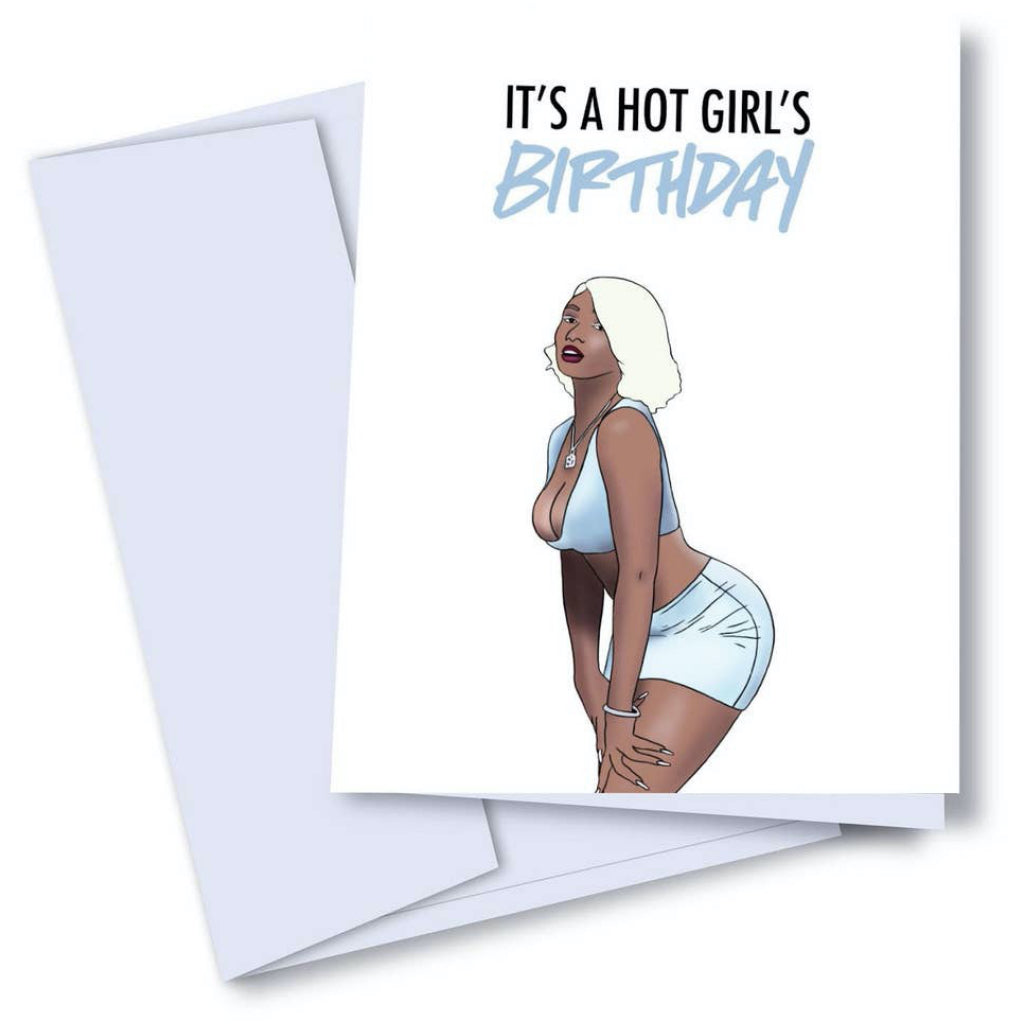 Hot Girl Meg the Stallion Birthday Card
