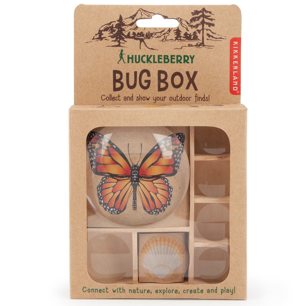 Packaging of Huckleberry Bug Box.