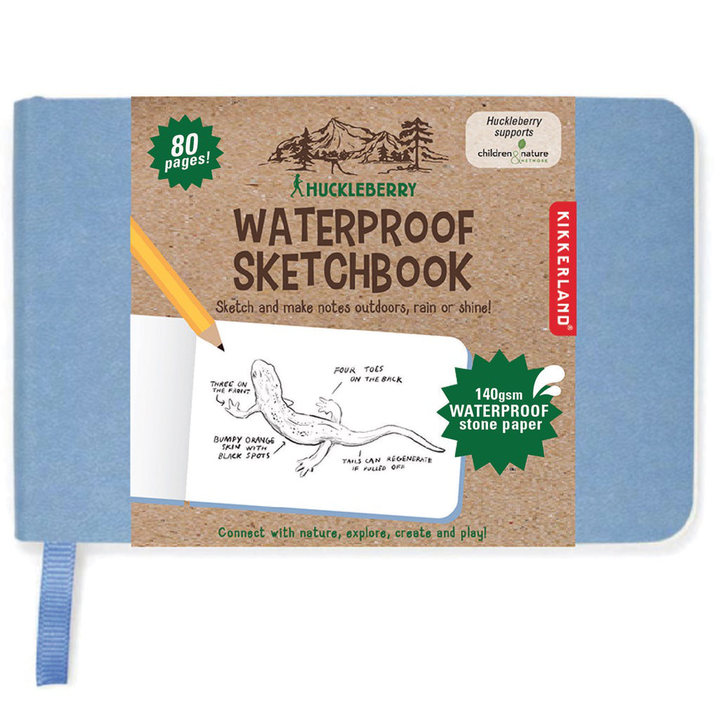 Huckleberry Waterproof Sketchbook Packaging