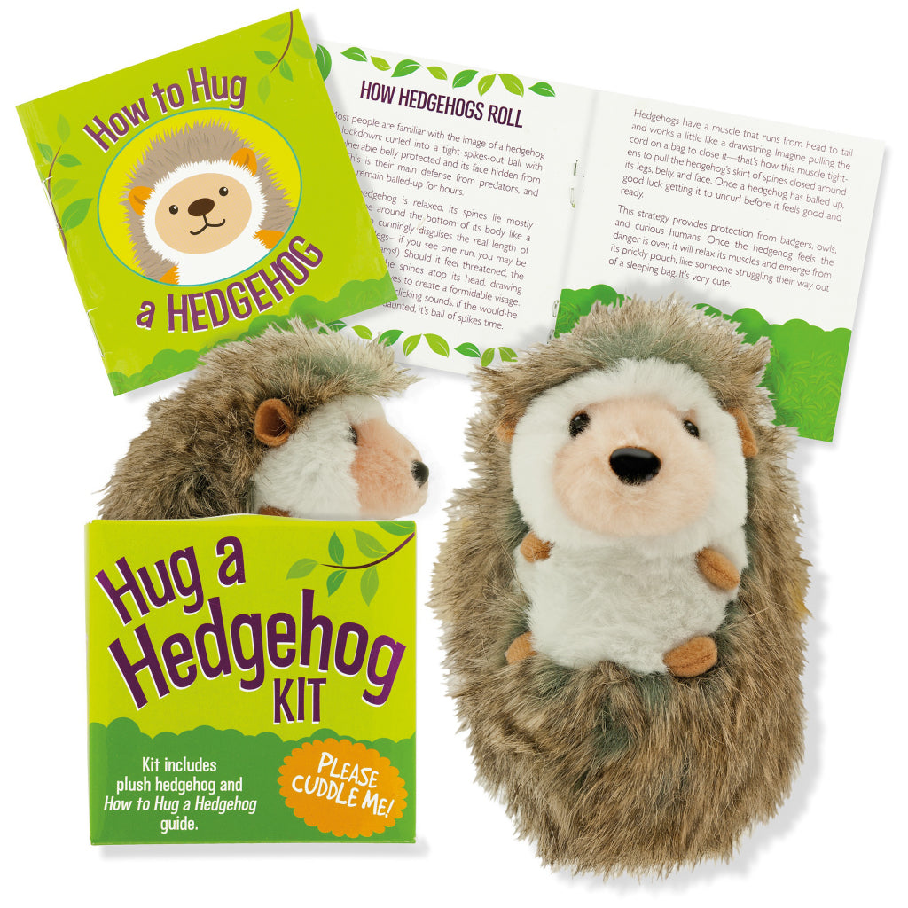 Contents of Hug A Hedgehog Kit.