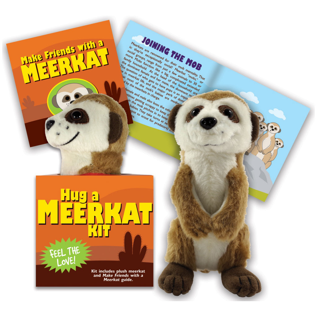 Contents of Hug A Meerkat Kit.