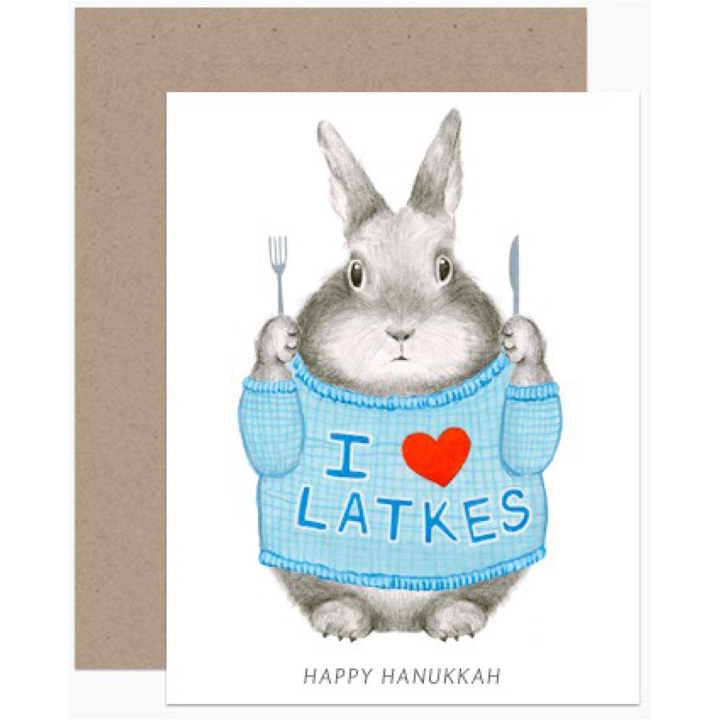 I Heart Latkes Card