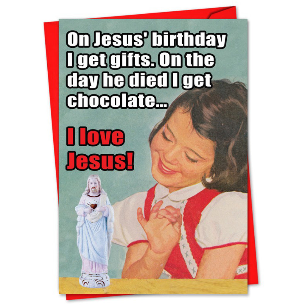 I Love Jesus Card