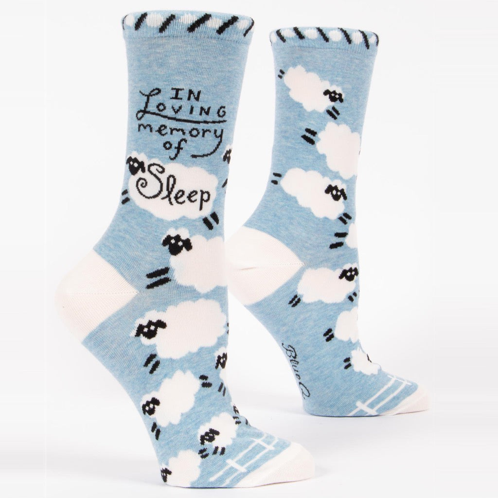 In Loving Memory Of Sleep Crew Socks