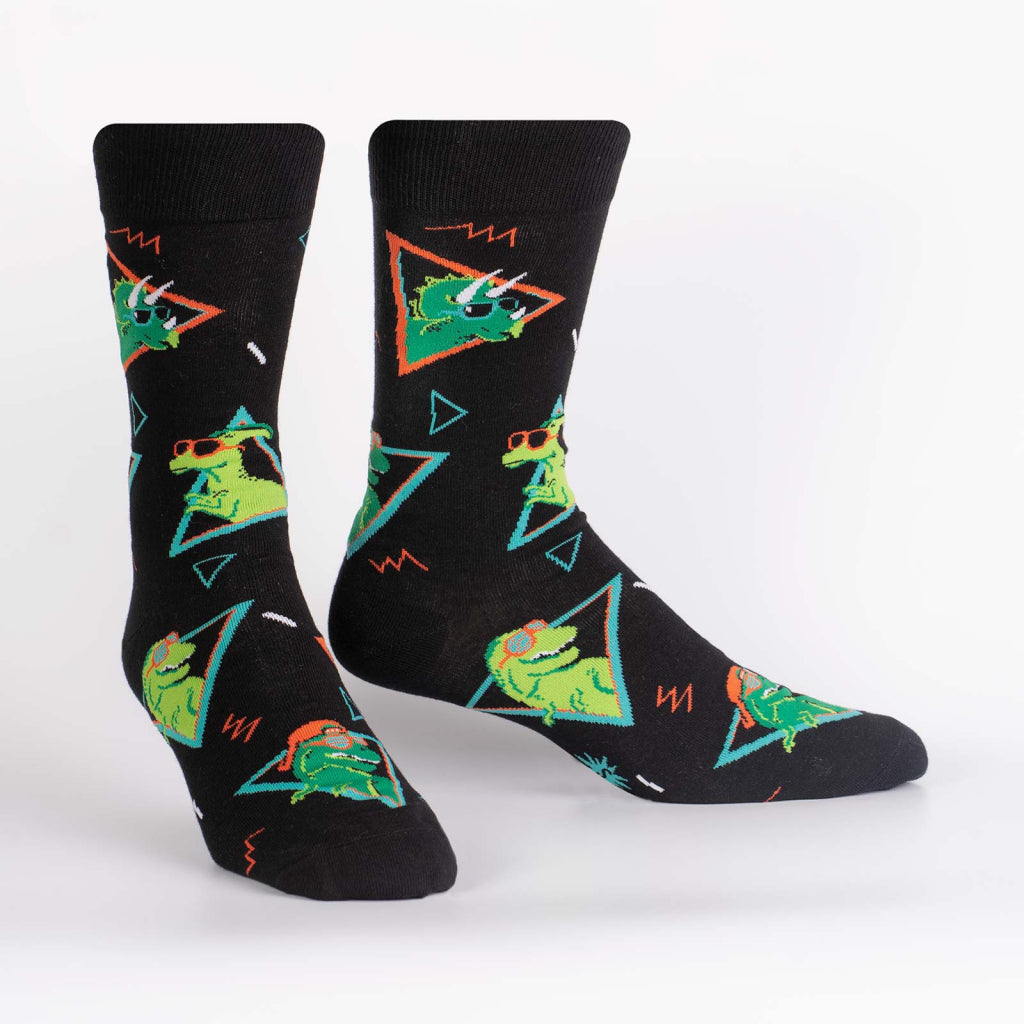 Jurassic Party Men's Crew Socks