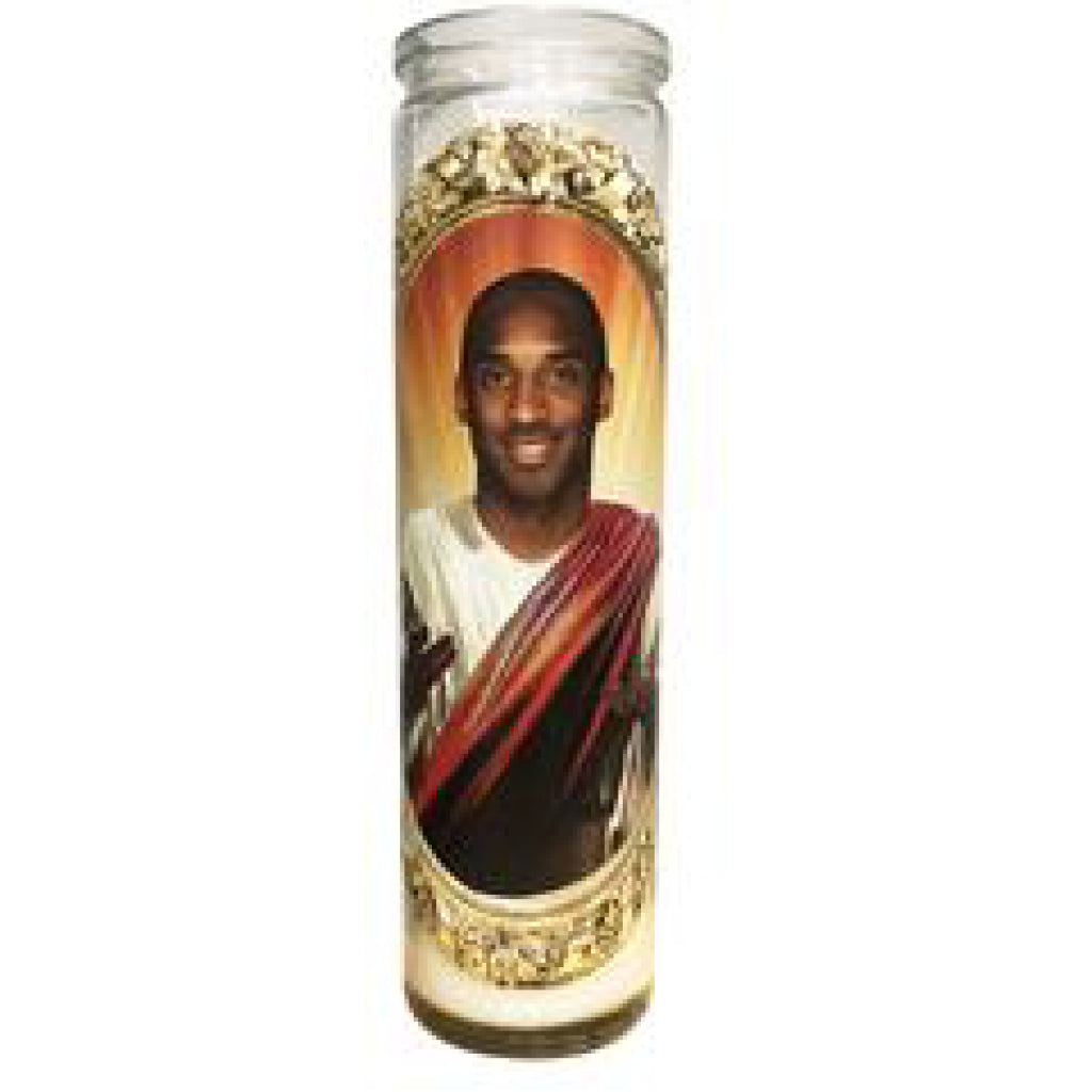 Kobe Bryant Big Head Prayer Candle Parody Digital Art -  Canada