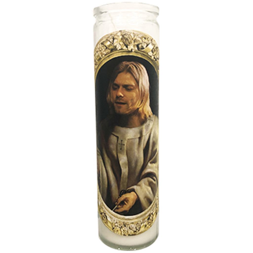 Kurt Cobain Celebrity Prayer Candle