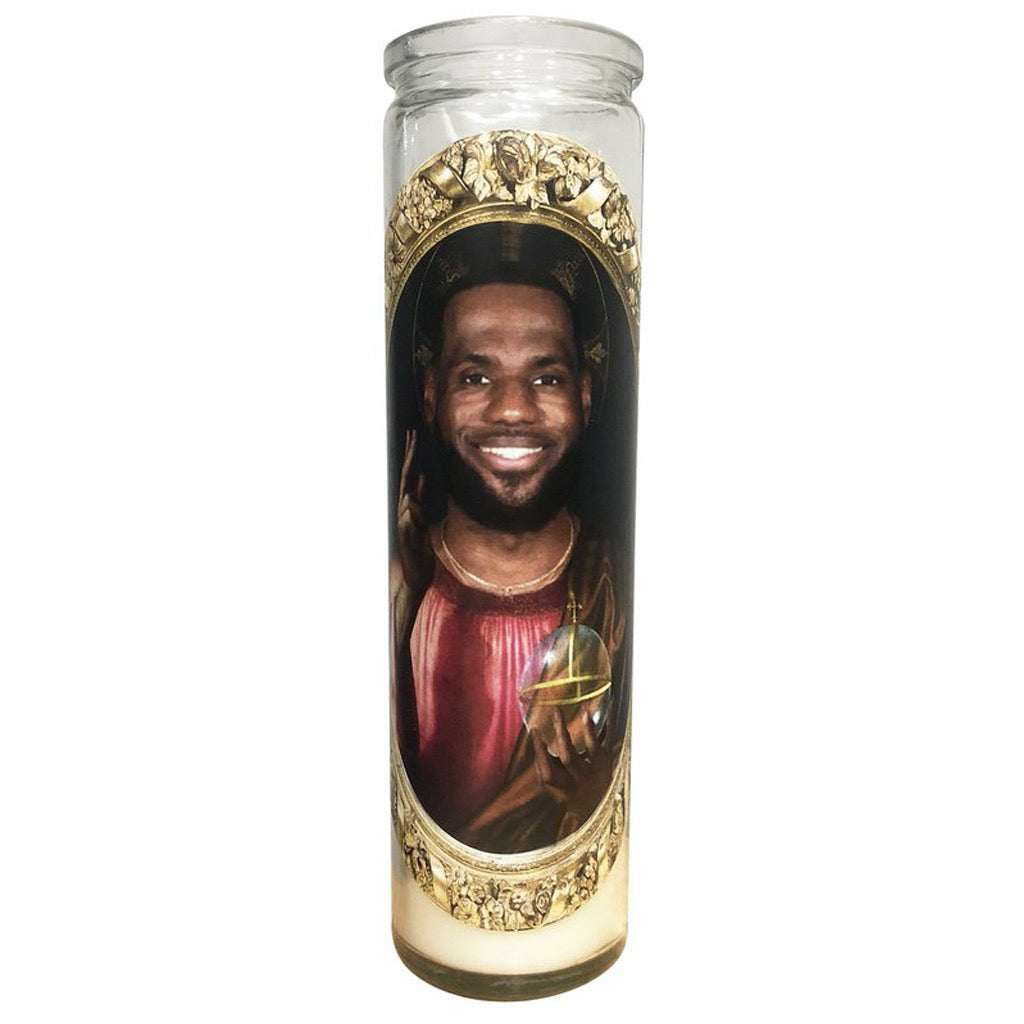 LeBron James Celebrity Prayer Candle