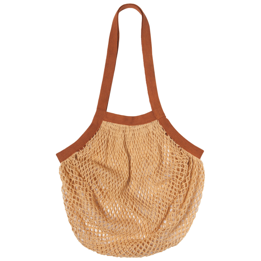 Le Marché String Shopping Bag Cognac Duo by Danica – Outer Layer