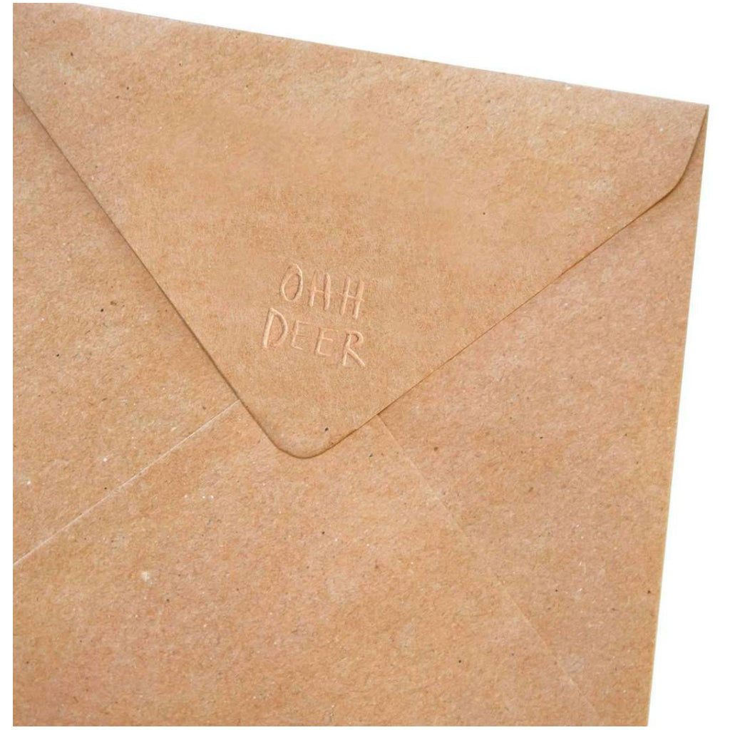 Left Behind Square Greeting Card Envelope