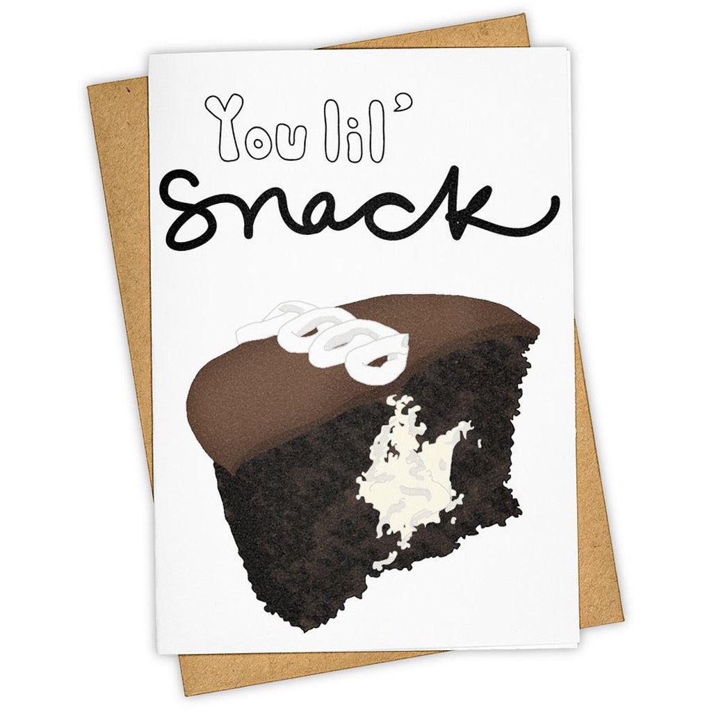 Lil' Snack Cupcake Card