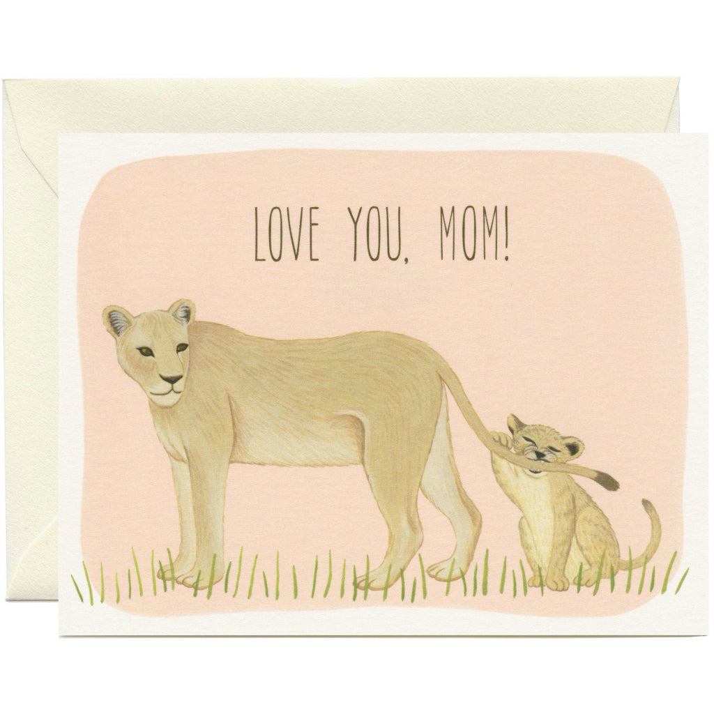 Lion Mom Card