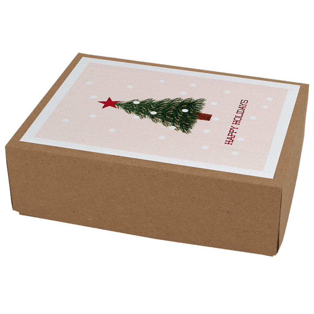 Packaging of Little Tree Boxed Christmas Cards.