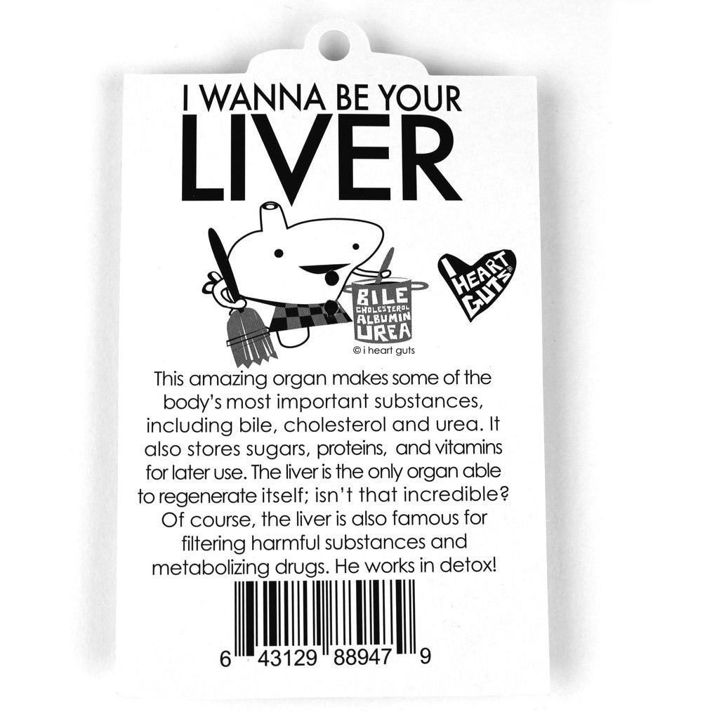 Liver Key Chain description