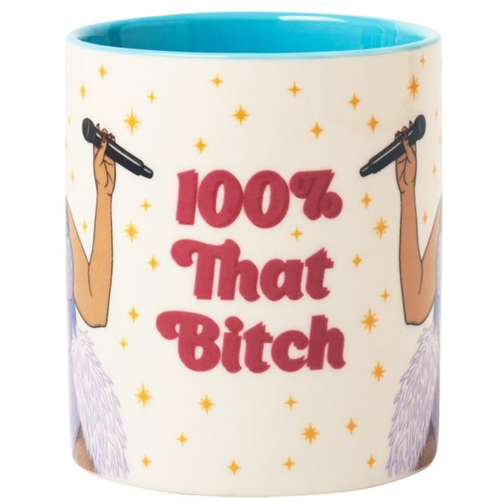 Lizzo 100% That Bitch Mug Side