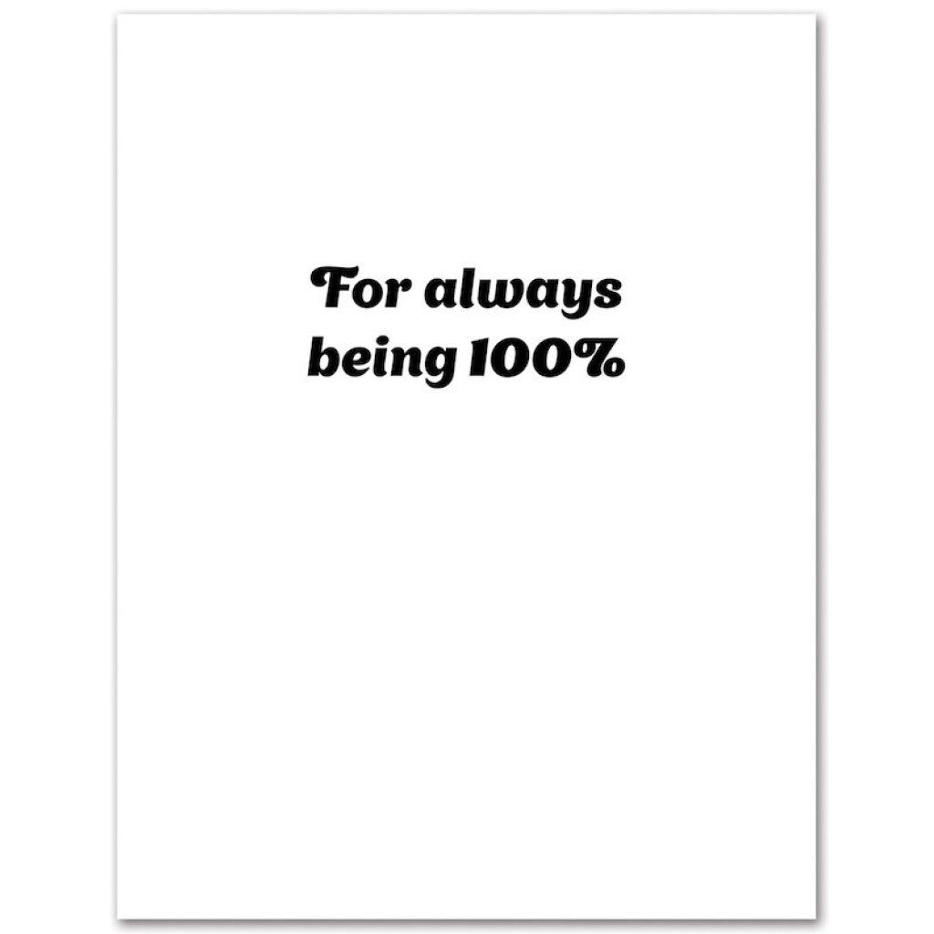 Lizzo Thank You Card Inside