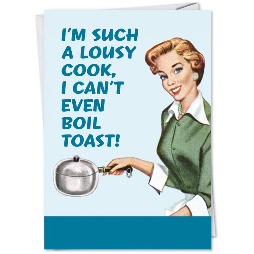 Lousy Cook Birthday Card