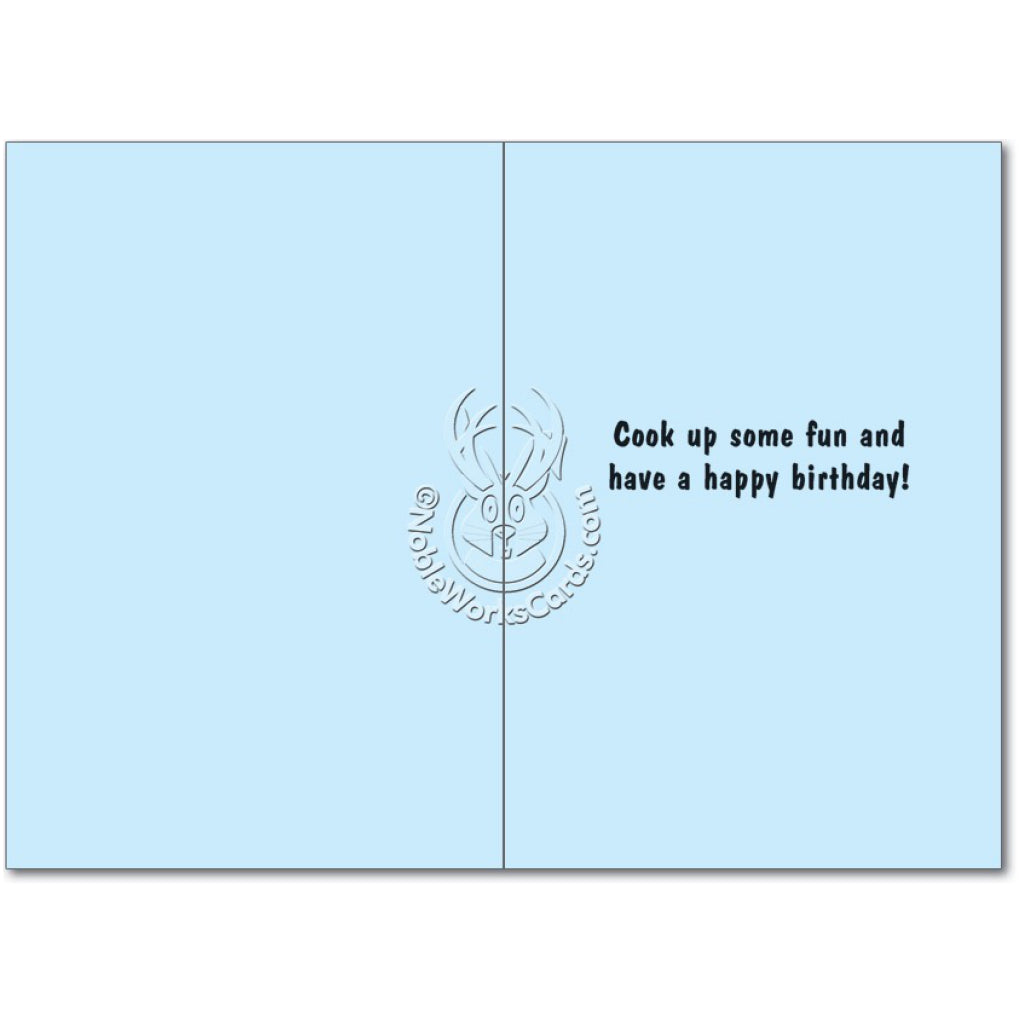 Lousy Cook Birthday Card Inside